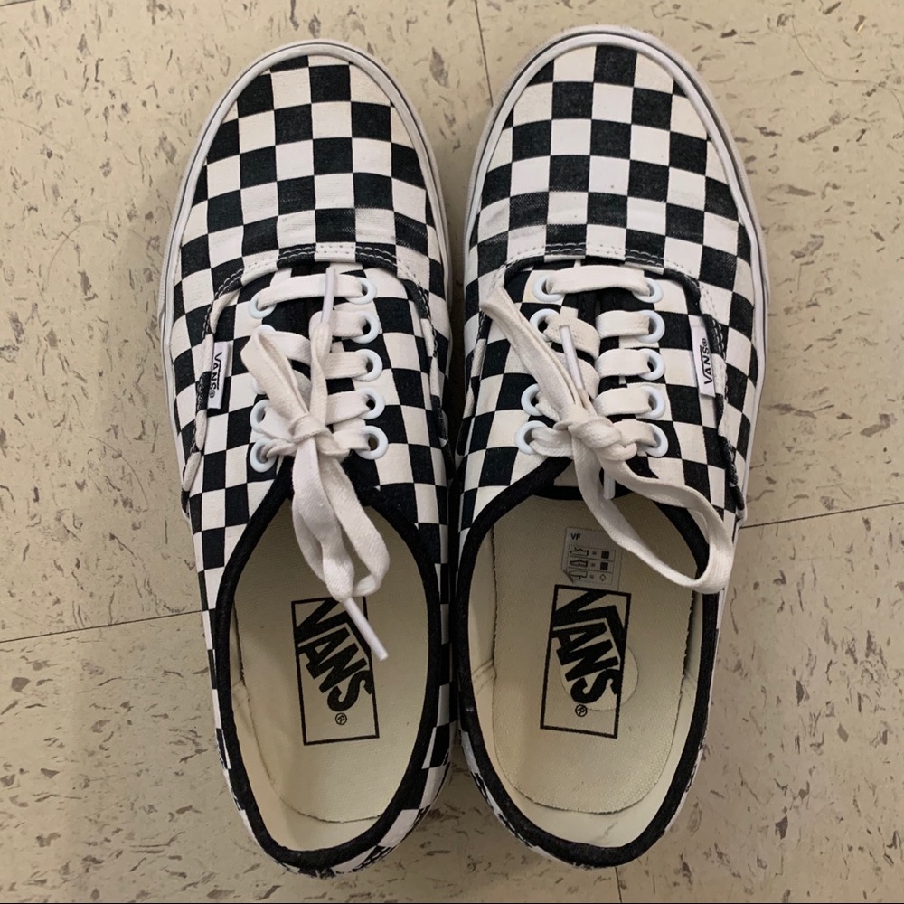 Vans checkerboard sneakers